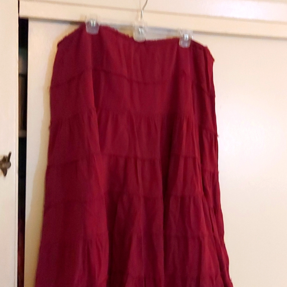 Lined skirt